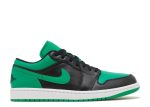 Air Jordan 1 Low ‘Black Lucky Green’