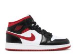 Air Jordan 1 Mid GS ‘Black Gym Red’