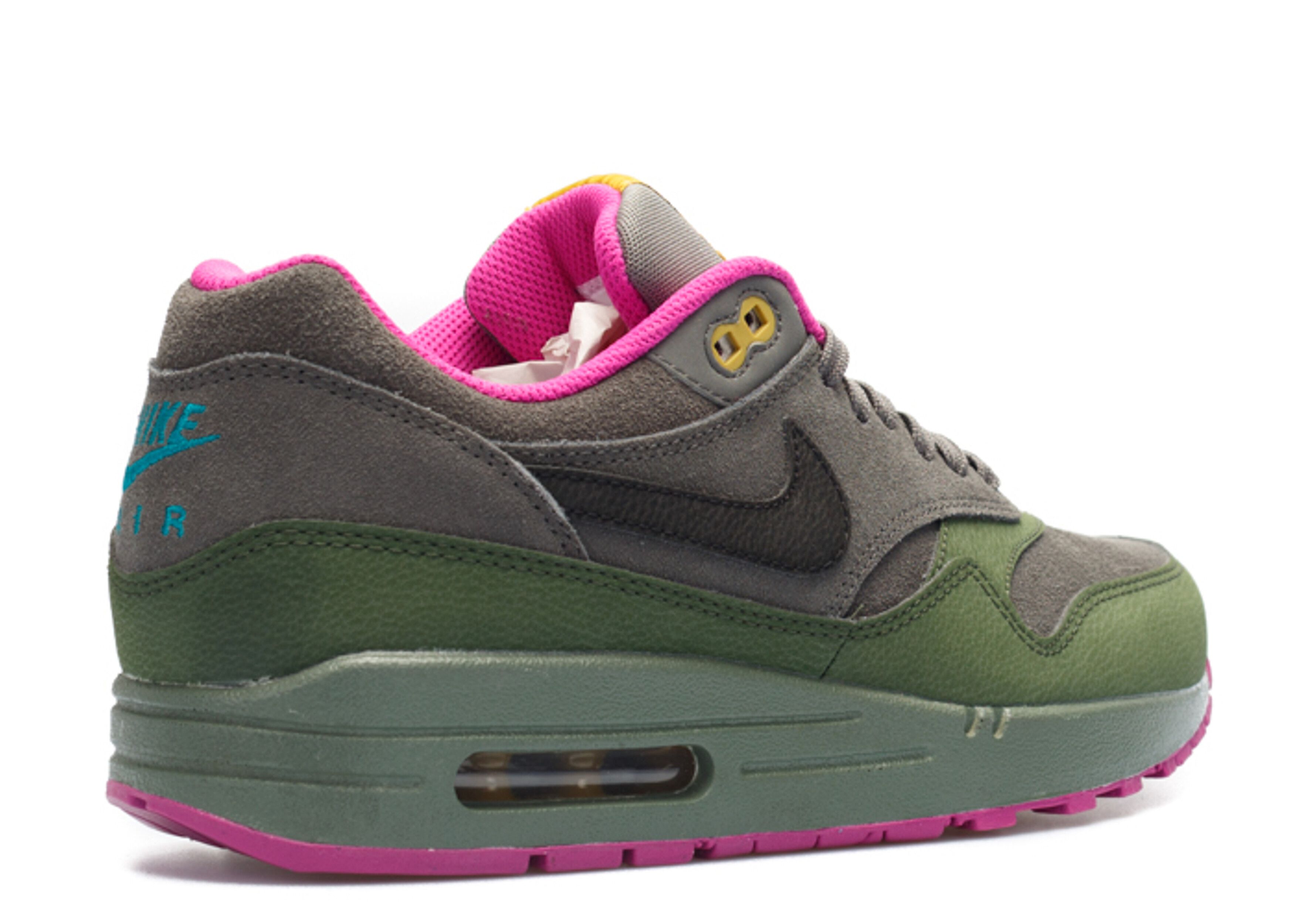 Air Max 1 Leather ‘Pewter Carbon Green’