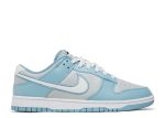 Dunk Low ‘Fleece Swoosh – Light Blue’