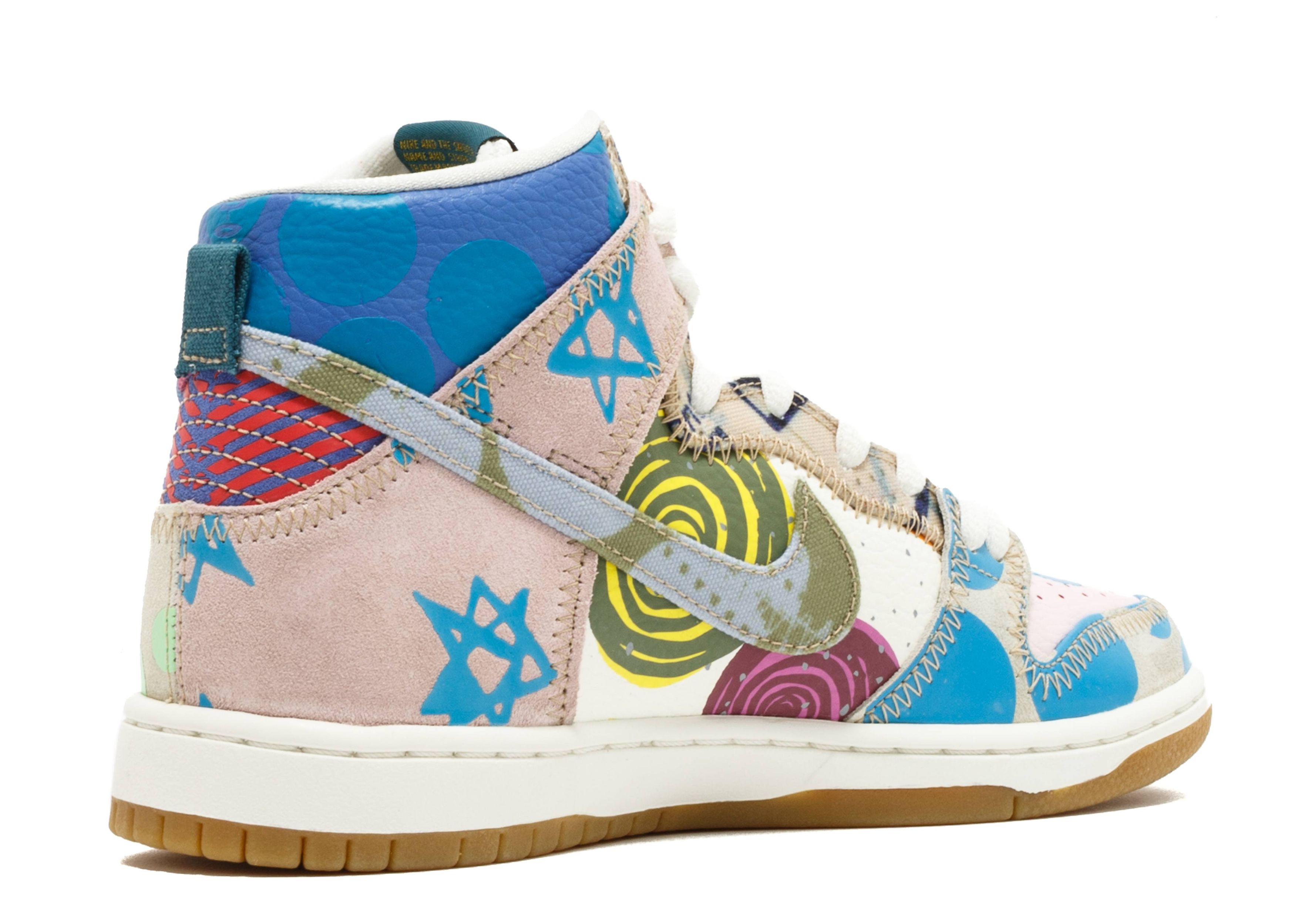 Thomas Campbell x SB Dunk High ‘What The’