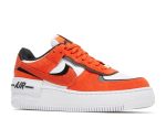 Wmns Air Force 1 Shadow ‘Cracked Leather – Rush Orange’