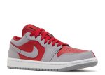 Wmns Air Jordan 1 Low SE ‘Split – Gym Red Cement Grey’