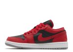 Wmns Air Jordan 1 Low SE ‘Split – Gym Red Cement Grey’