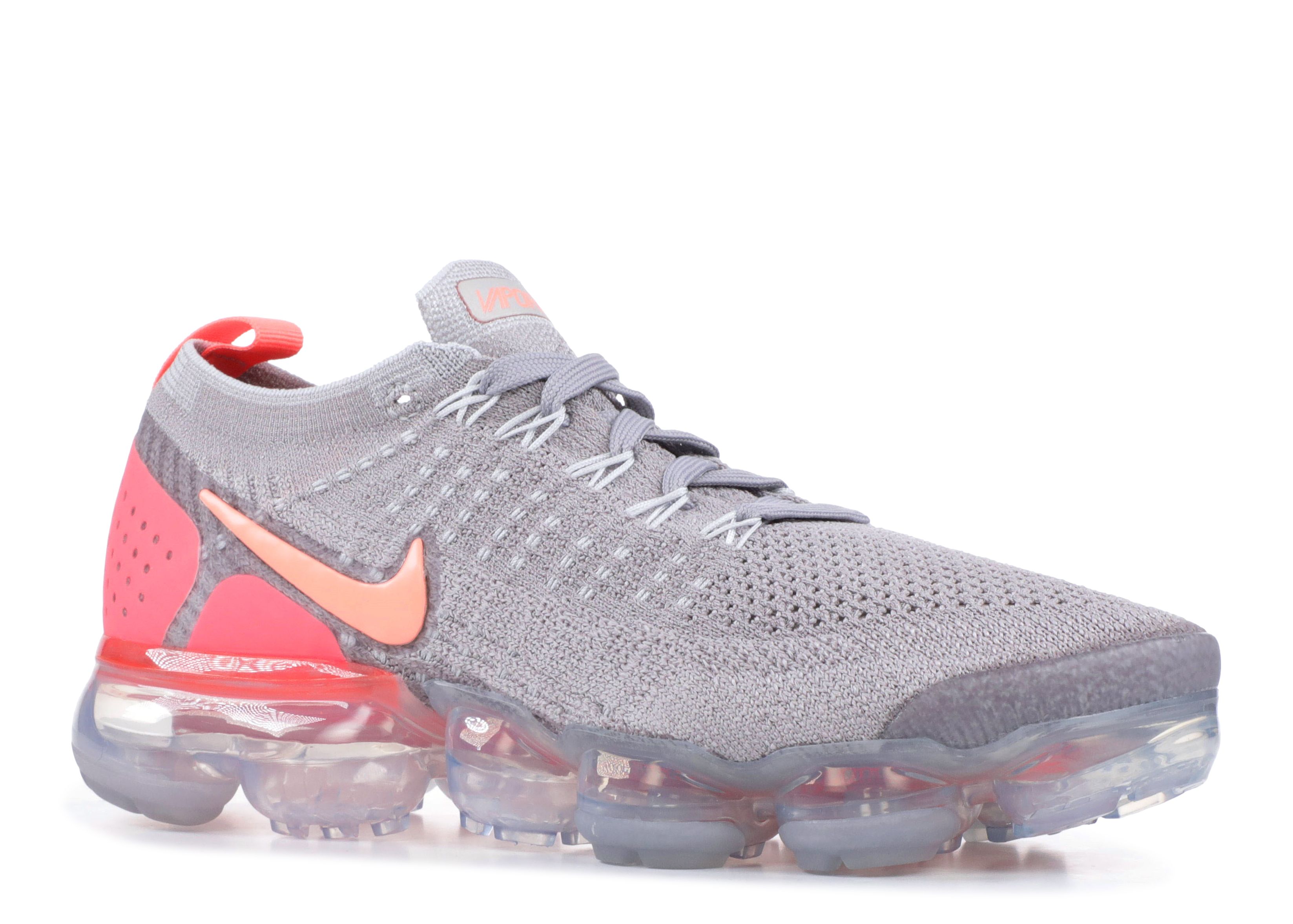 Wmns Air VaporMax Flyknit 2 ‘Grey Crimson’