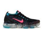 Wmns Air VaporMax Flyknit 3 ‘Black Hyper Pink Blue’